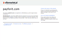 Tablet Screenshot of payforit.com